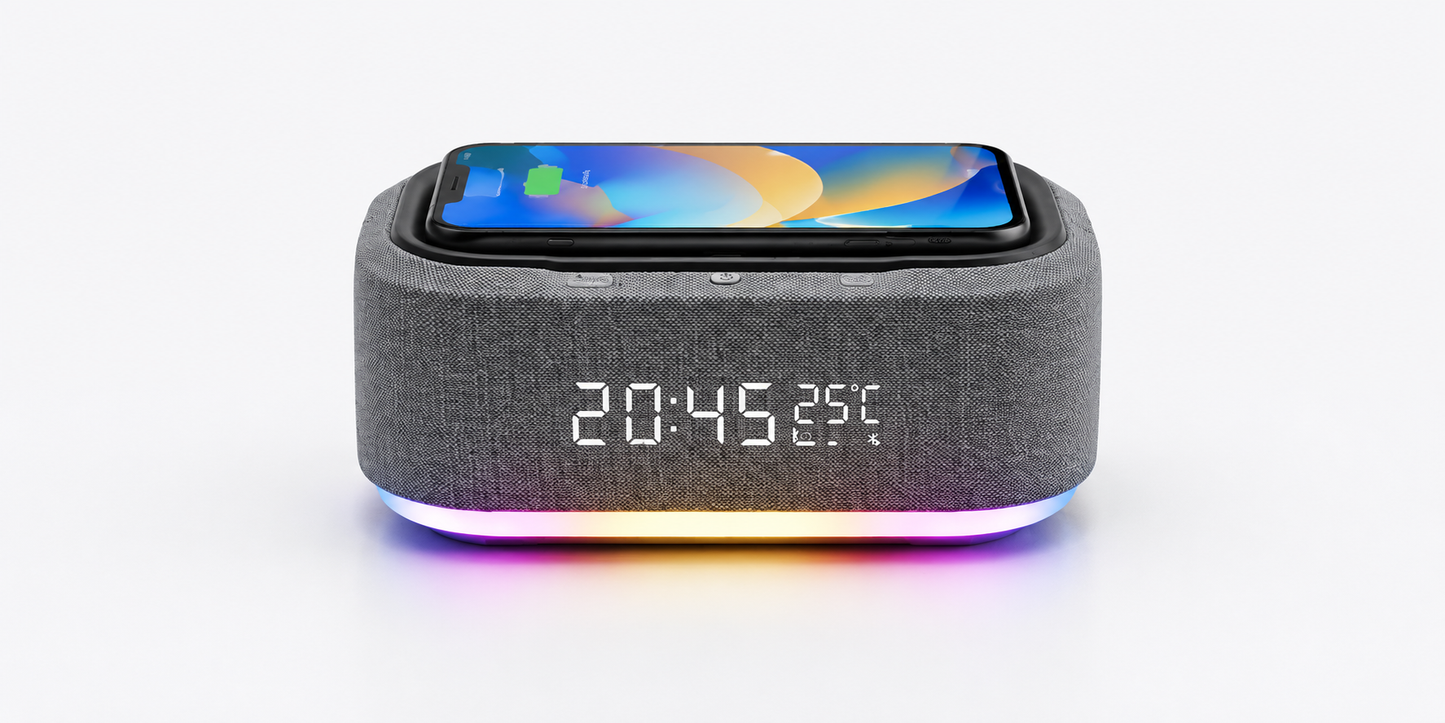 Dekora GlowCharge Akıllı Saatli Hoparlör